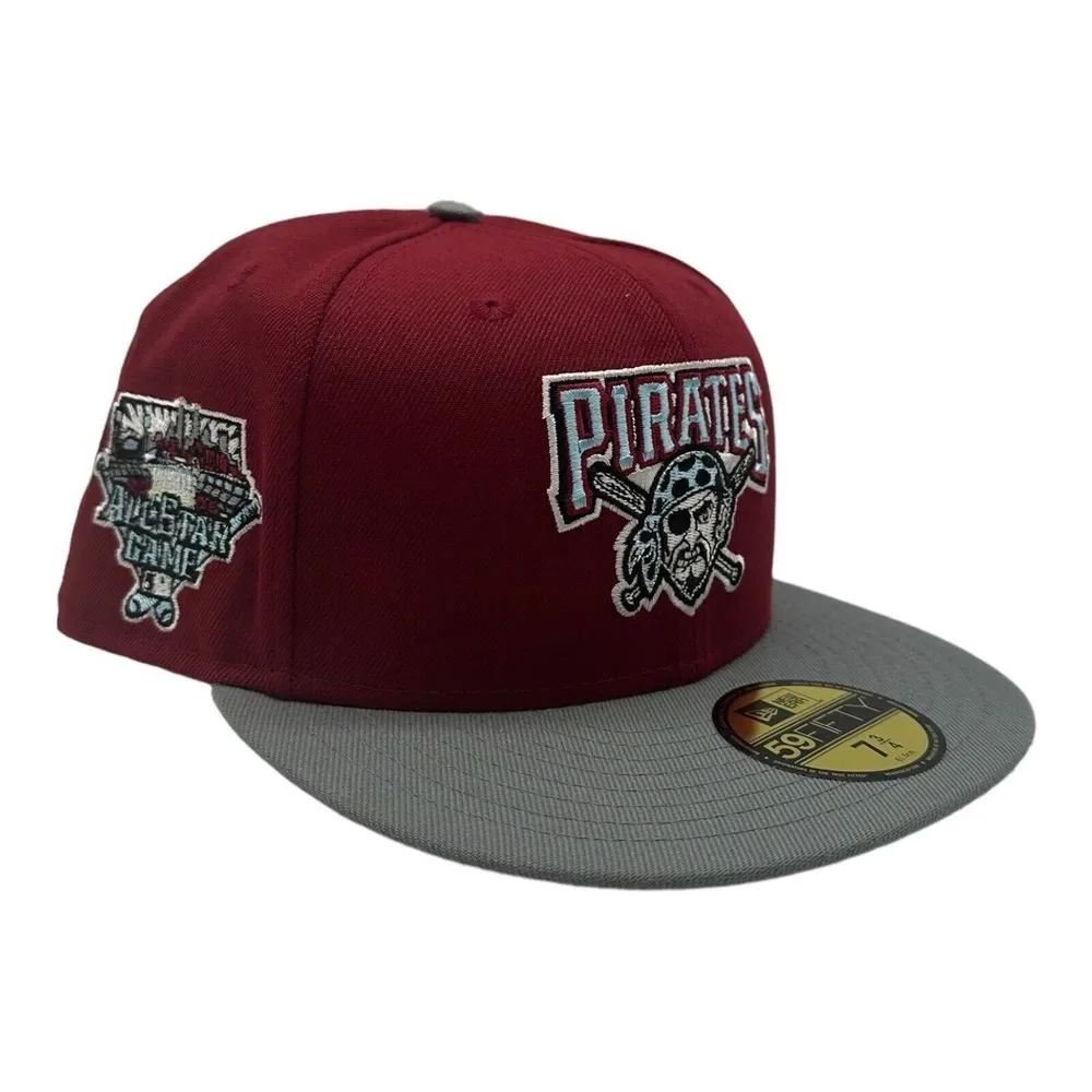 NWT New Era 59Fifty Pittsburgh Pirates 2006 All Star Game Patch Hat Cap Sz 7 3/4